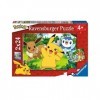 Ravensburger - Puzzle pour enfants - 2x24 pièces - Pikachu et ses amis / Pokémon - Dès 4 ans - Puzzle de qualité supérieure -