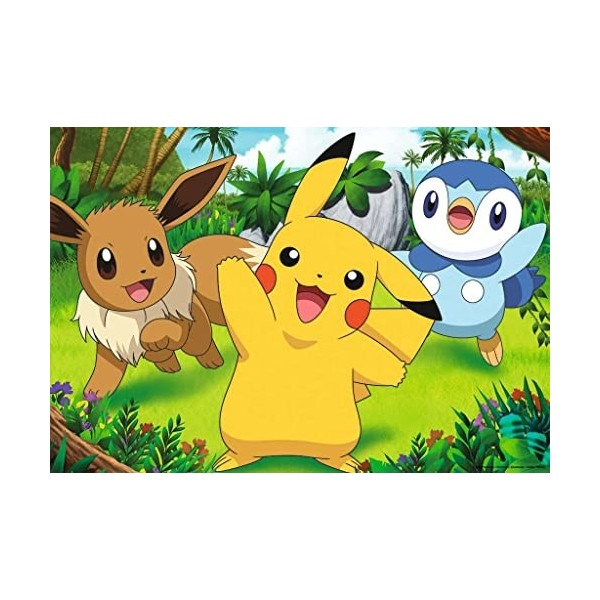 Ravensburger - Puzzle pour enfants - 2x24 pièces - Pikachu et ses amis / Pokémon - Dès 4 ans - Puzzle de qualité supérieure -