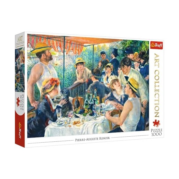 Trefl- Auguste Renoir Jaconde 1000 Pièces Collection dart Qualité Premium pour Adultes et Enfants à partir de 12 Ans Puzzle,