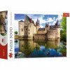 Trefl Puzzle, Château de Sully-sur-Loire, France, 3000 Pièces, Qualité Premium, pour Adultes et Enfants à partir de 15 Ans, T