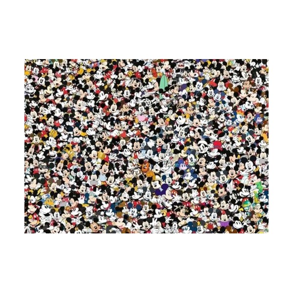 Ravensburger - Puzzle Adulte - Puzzle 1000 p - Mickey Mouse Challenge Puzzle - 16744