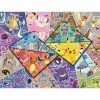 Nathan - Puzzle 2000 pièces - Les 16 types de Pokémon - Adultes et enfants dès 14 ans - Puzzle de qualité supérieure - Encast