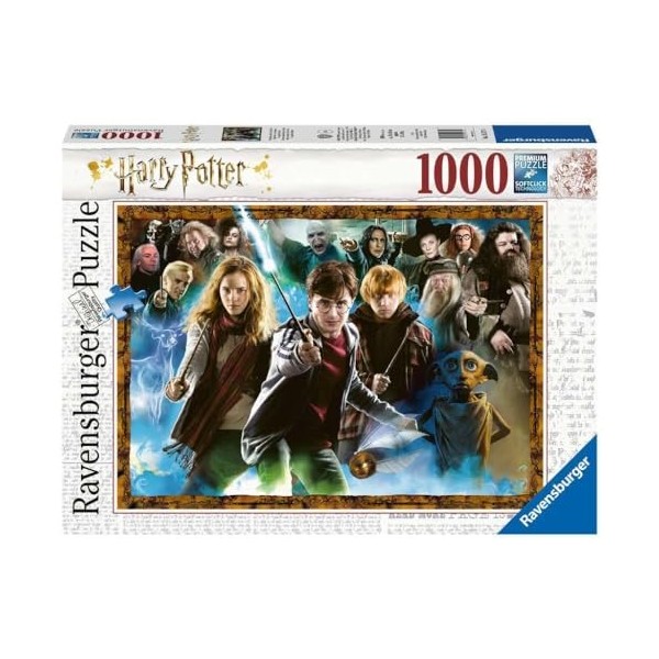 Ravensburger - Puzzle Adulte - Puzzle 1000 p - Harry Potter et les sorciers - 15171