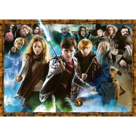Ravensburger - Puzzle Adulte - Puzzle 1000 p - Harry Potter et les sorciers - 15171