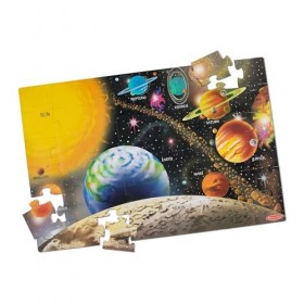 Melissa & Doug - 413 - Puzzle - Système Solaire - 48 Pièces