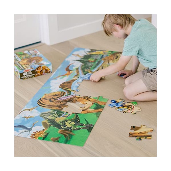 Melissa & Doug - 442 - Puzzle - Dinosaures - 48 Pièces