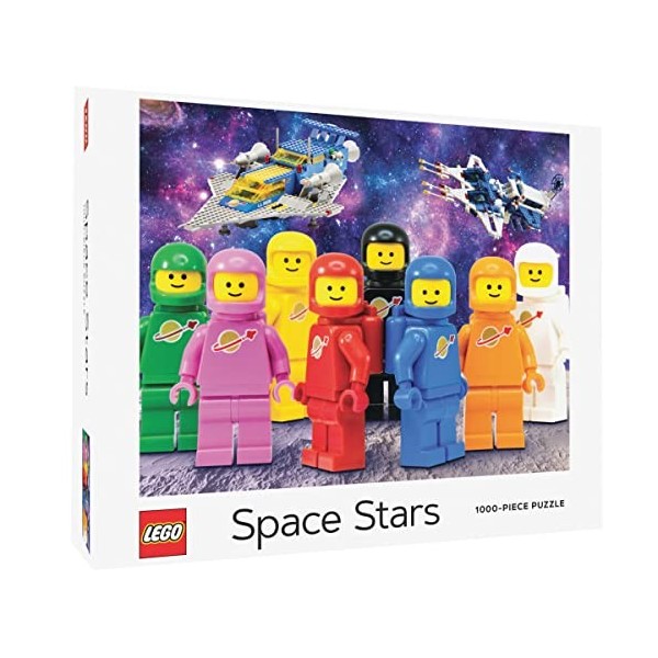 Chronicle Books 9781797214207 Lego Space Stars 1000-Piece Puzzle