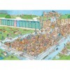 JUMBO Spiele-Jan Van Haasteren-AB in den Pool-1000 Teile Jeu de Puzzle, 20039, Multicolore