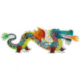 Djeco Puzzle Géant Le Dragon Lion