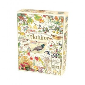 Cobble Hill Puzzle mit 1000 Teilen - Country Diary: Herbst - inklusive Muster-Poster
