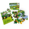 Puzzle de Sol pour Enfants John Deere - Puzzle géant 90 x 60 cm 36 pièces, Jeu Puzzle pour enfants, Jeu en Famille, Jeu Éduca