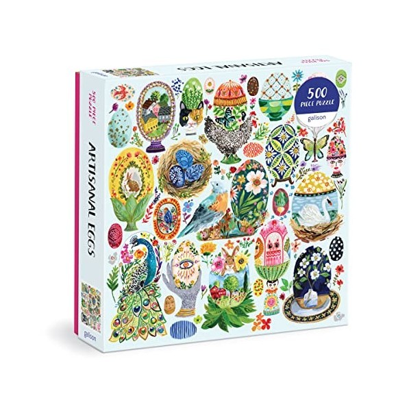 Artisanal Eggs 500 Piece Puzzle