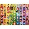 Ravensburger - Puzzle pour enfants - 100 pièces XXL - La palette de couleurs Disney - Dès 6 ans - Puzzle de qualité supérieur