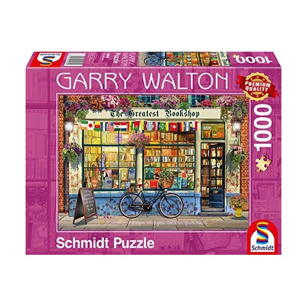 Schmidt Spiele- Garry Walton-Puzzle de 1000 pièces, 59604, coloré