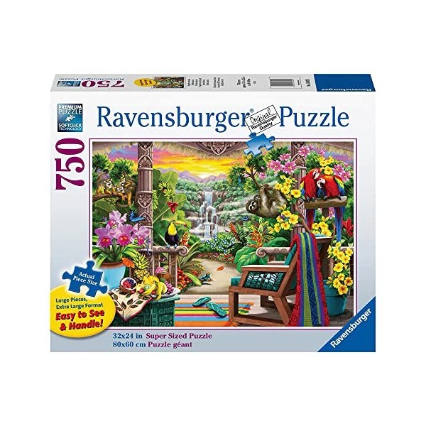 Ravensburger 2D dla seniorÄlw Odpoczynek w tropikach 750 el. [Puzzle]