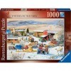 Ravensburger- Winter on The Farm Puzzle 1000 pièces pour Adultes et Enfants à partir de 12 Ans, 16478