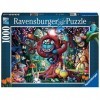 Ravensburger- Alice in Wonderland Puzzle 1000 pièces Almost Everyone is Mad Pays des Merveilles, 16456, Coloris Assortis