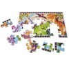 Plancher Jigsaw Puzzle-dinosaure Dawn 24 pièces 24 "X 36"