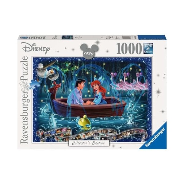 Ravensburger - Puzzle Adulte - Puzzle 1000 p - La Petite Sirène Collection Disney - 19745