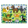 Melissa & Doug Puzzle À Grosses Pièces En Bois Animaux De Compagnie, Cadeau pour enfants de 2 3 4 ans, Jouets déveil et 1er 