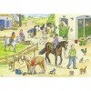 Ravensburger Tiere 07833-Sur la Cour des Chevaux-Puzzle pour Enfants, 07833