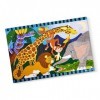 Melissa & Doug Puzzle de sol de Soirée safari 0,6 m x 1 m 