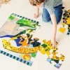 Melissa & Doug Puzzle de sol de Soirée safari 0,6 m x 1 m 