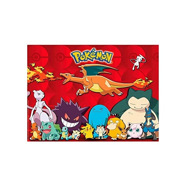 Ravensburger - Puzzle Enfant - Puzzle 100 p XXL - Mes Pokémon préférés - Dès 6 ans - 10934