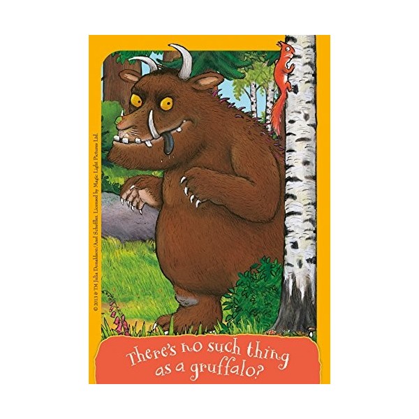 Ravensburger- Gruffalo The Premier Puzzle 2, 3, 4 et 5 pièces Jouet pour Enfant de 18 Mois et Plus, 7226, Multicolore