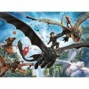 Ravensburger - Puzzle Enfant - Puzzle 100 p XXL - Le monde caché - Dragons 3 - Dès 6 ans - 10955