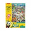 Aquarius Spongebob Squarepants Cast 1000 Pc Puzzle