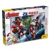 Liscianigiochi - Marvel Puzzle DF M-Plus 48 Avengers, Multicolor 99641 