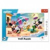 Trefl Amis, 15 Pièces, pour Les Enfants à partir de 3 Ans Puzzle, 31390, Disney Mickey Mouse and Boyfriends