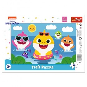 Trefl- Baby Shark Puzzles pour Enfants, 31407