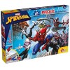 Liscianigiochi- Marvel Puzzle DF, 99634, Rompecabezas de Doble Cara M-Plus 60 Spiderman