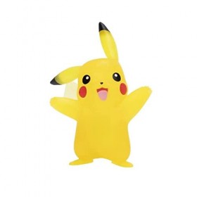 Pokemon PKW2402 Select Figure Figurine de Combat Pikachu 7,6 cm en matériau translucide