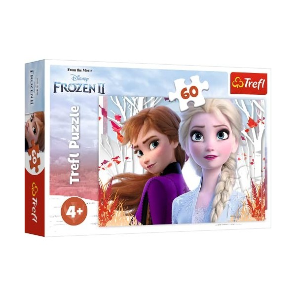 Disney 916 17333 EA Anna und Elsa 60pcs Frozen 2, Coloured