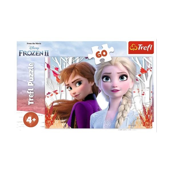 Disney 916 17333 EA Anna und Elsa 60pcs Frozen 2, Coloured