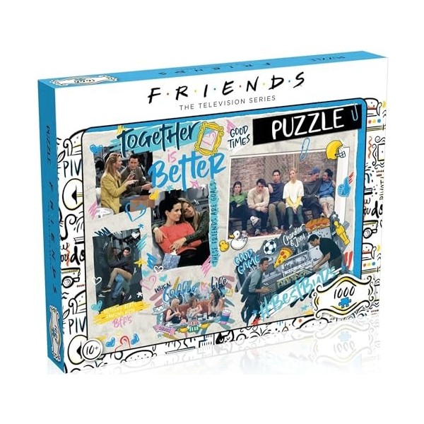 Puzzle Friends 1000 pièces Friends Collage