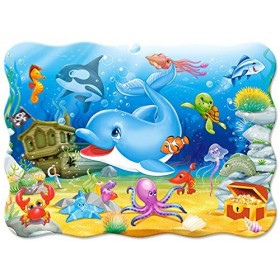 Castorland - B-03501-1 - Puzzle - Les Amis des Fonds Marins - 30 Pièces