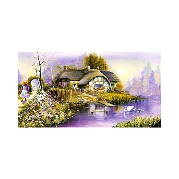 Skang 1000 Pieces Jigsaws Puzzles, Puzzle Adulte Tableau Papier, Aadultes Enfants Large Paysage Puzzles Set, Jeux Dassemblag