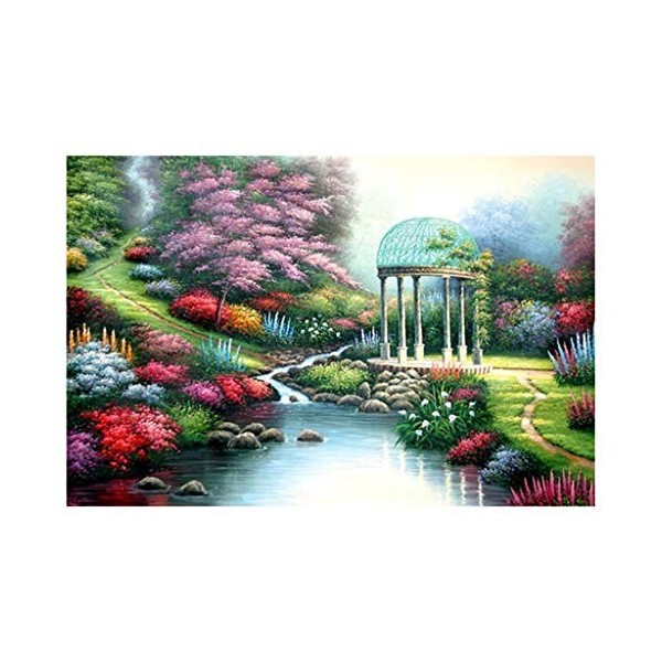 Skang 1000 Pieces Jigsaws Puzzles, Puzzle Adulte Tableau Papier, Aadultes Enfants Large Paysage Puzzles Set, Jeux Dassemblag