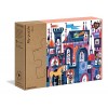 Clementoni My Château-Puzzle Enfant 24 pièces-matériaux 100% recyclés-fabriqué en Italie, 3 Ans et Plus, 16218, Multicolore