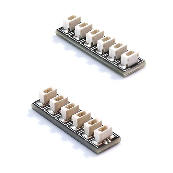 Cartes dextension 6 Ports pour éclairage DIY Lego/MOC Lot de 2 