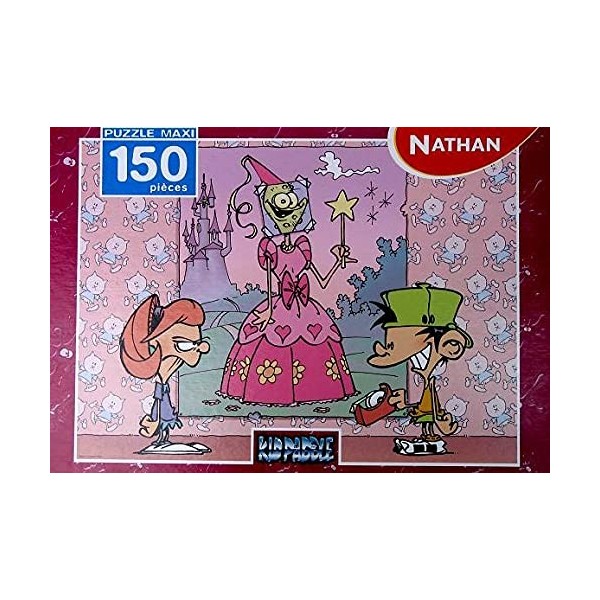 Jouets Puzzle Maxi : Enfant Kid Paddle et Carole refont Le Portrait de la fée 150 Pieces - Collection Dessin animée kidpaddle