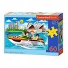 Castorland B-066025 Puzzle Yacht Trip in Sydney 60 pièces
