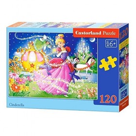 Castorland Puzzle Classique Cendrillon 120 pièces, B-13395, Multicolore