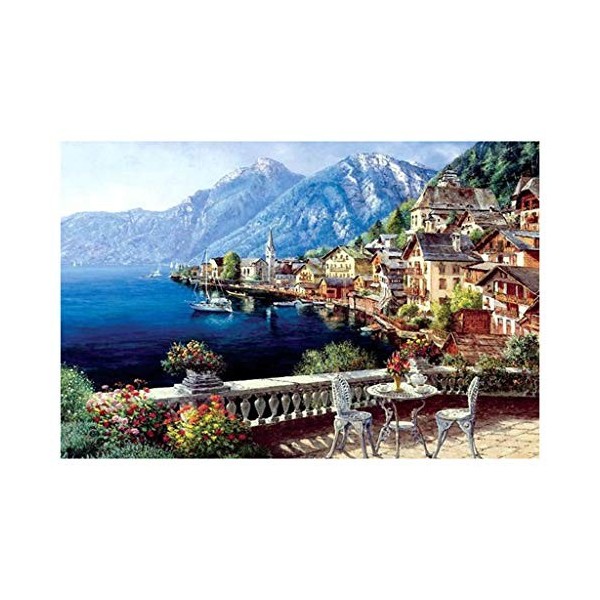 Skang Paysage Puzzles, Beautiful Scenery Jigsaw Puzzle Fun Toys For Enfants Adult Pieces, Jigsaw Puzzles For Grown Ups 1000 P