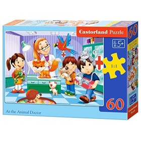 Castorland - B-06847-1 - Puzzle - Vétérinaire - 60 Pièces