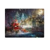 GECAM Puzzle du Père Noël,Puzzles de Noël en Carton | Puzzle de vœux de Noël, Jeu éducatif pour garçons et âgés de 2 à 8 Ans,